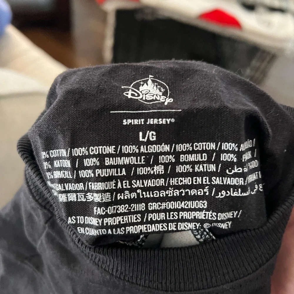 Dog Disney Halloween Spirit Jersey Large- Black and Orange - Picture 3 of 3